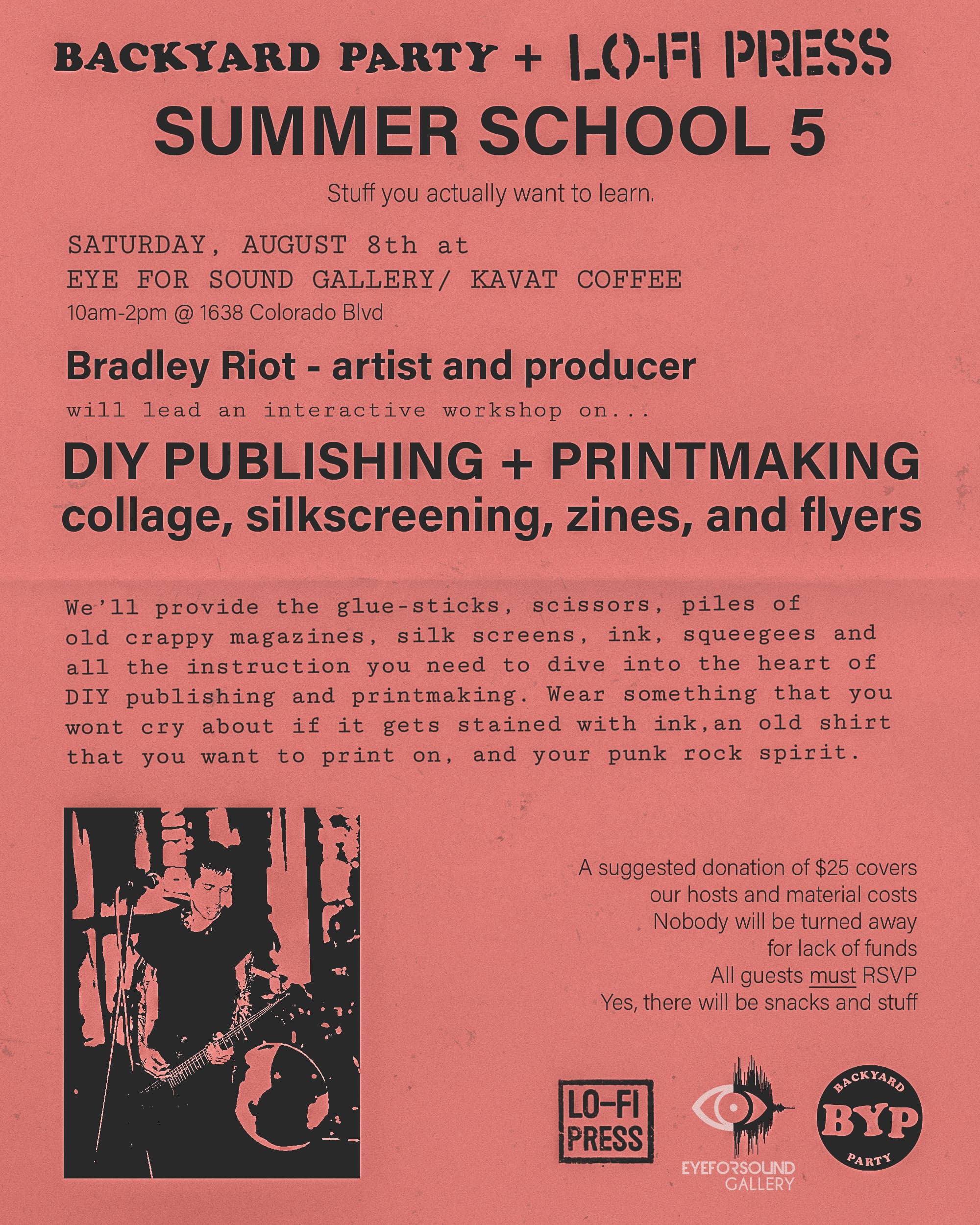 DIY Publishing & Printmaking with Bradley Riot