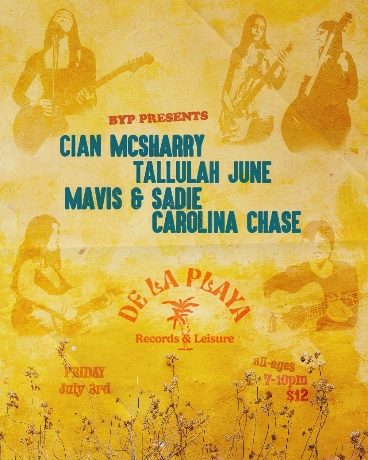 Mavis & Sadie, Cian McSharry, Tallulah June, Carolina Chase