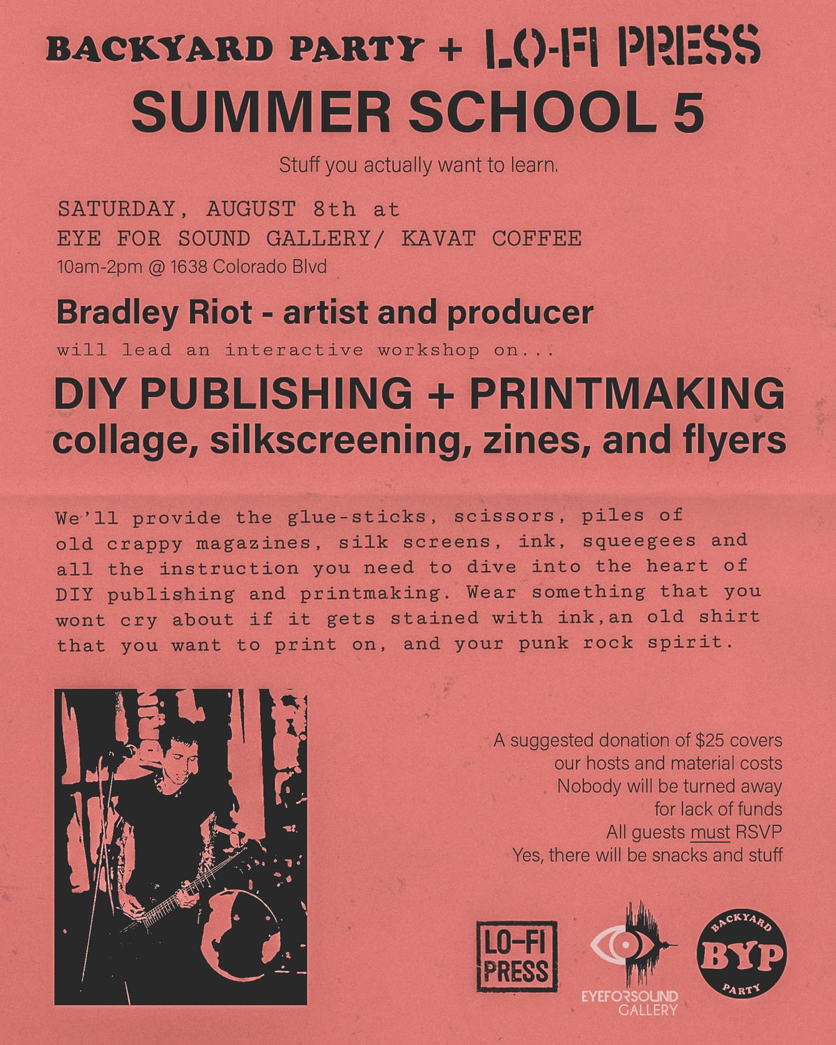 DIY Publishing & Printmaking with Bradley Riot